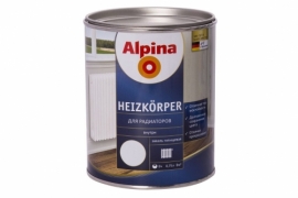 Эмаль алкидная  для радиаторов Alpina Heizkoerper 0.75 л