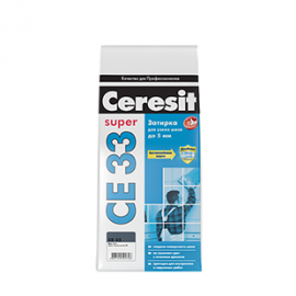 Затирка Ceresit CE33 антрацит 2 кг
