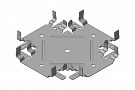 Соединитель одноуровневый краб Knauf ПП 60х27 0,9 мм