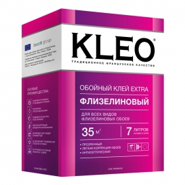 Клей для обоев Kleo Extra Флизелиновый Line Premium, 200 гр