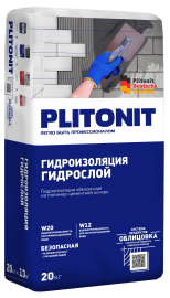Гидроизоляция ГидроСлой 20 кг Plitonit / Плитонит