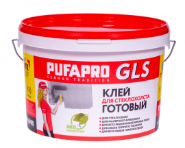 PUFAPRO GLS Готовый клей для стеклохолста 60 м2 10 кг., Пуфапро